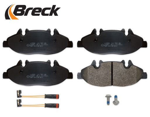 BRECK Bremsbelagsatz, Scheibenbremse